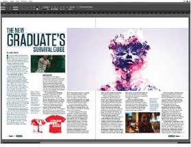 Imagen maquetación revista